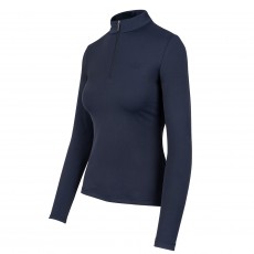 Woof Wear Ladies Long Sleeve Tech Riding Shirt (Navy) Woof Wear Ladies Long Sleeve Tech Riding Shirt (Navy)