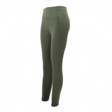 Woof Wear Ladies Winter Riding Tights - Full Seat (Olive) Woof Wear Ladies Winter Riding Tights - Full Seat (Olive)