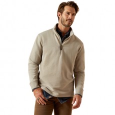 Ariat Men's Wilford 1/2 Zip Sweatshirt (Flint Grey Heather) Ariat Men's Wilford 1/2 Zip Sweatshirt (Flint Grey Heather)
