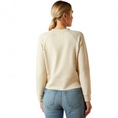 Ariat Women's Martine Sweatshirt (Pelican Heather) Ariat Women's Martine Sweatshirt (Pelican Heather)