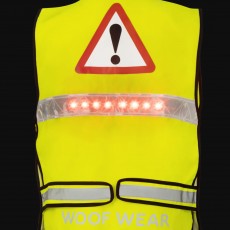 Woof Wear LED Hi Vis Riding Vest (Hi Vis Yellow) Woof Wear LED Hi Vis Riding Vest (Hi Vis Yellow)