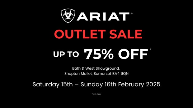 Ariat Outlet Event - Bath & West Showground (15-16th February 2025)