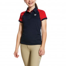 Ariat Youth 3.0 Team Polo (Navy)