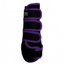 Woof Wear Dressage Wrap Colour Fusion (Black/Ultra Violet)