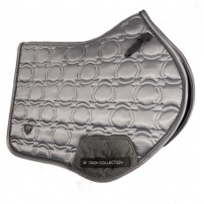 Woof Wear Vision Close Contact Saddle Cloth (Brushed Steel)