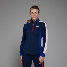 Toggi GBR Women's Reflector Technical Base Top (Navy) Toggi GBR Women's Reflector Technical Base Top (Navy)