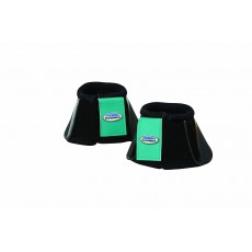 Weatherbeeta Impact Bell Boots (Black/Turquoise) Weatherbeeta Impact Bell Boots (Black/Turquoise)