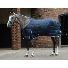 Saxon Channel Stable Rug - Standard - Medium (Navy/White)