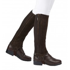 Dublin Adults Suede Half Chaps II (Brown)