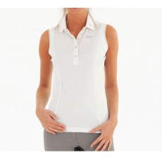 Anky Sleeveless Polo Shirt (White) SS19