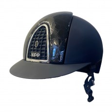 KEP Cromo T Coco Front & Back Riding Hat (Navy)