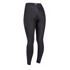 Dublin Ladies Reflective Compression High Rise Tights (Black)