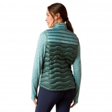 *Clearance* Ariat Womens Ideal Down Gilet (IR Arctic/Silver Pine)