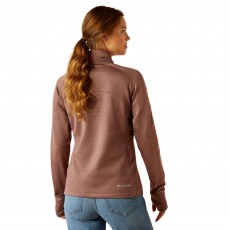 Ariat Women's Tek Team 1/2 Zip Sweatshirt (Twilight Mauve)