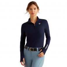 Ariat Women's Lowell 3.0 1/4 Zip Baselayer (Navy Eclipse)