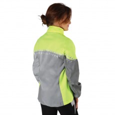 Silva Flash Lightweight Duo Reflective Jacket by Hy Equestrian (Yellow)