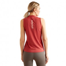 Ariat Womens Hailey Sleeveless Base Layer (Garnet Rose)