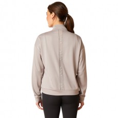 Ariat Womens Breathe 1/2 Zip Sweatshirt (Zinc)