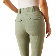 Ariat Women's Tri Factor Grip Full Seat Breeches (Lily Pad)