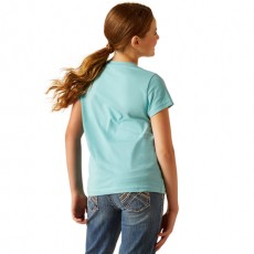 Ariat Youth Little Friend Short Sleeve T Shirt (Marine Blue)