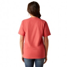 Ariat Womens Boyfriend Fit T-Shirt (Heather Baked Apple)