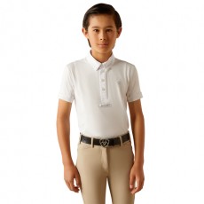 Ariat Youth TEK Show Shirt (White) Ariat Youth TEK Show Shirt (White)