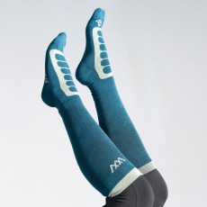 Woof Wear Long Bamboo Tech Riding Sock (Petrol/Sage) Woof Wear Long Bamboo Tech Riding Sock (Petrol/Sage)