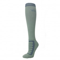Woof Wear Long Bamboo Tech Riding Sock (Steel/Stone) Woof Wear Long Bamboo Tech Riding Sock (Steel/Stone)