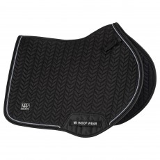 Woof Wear Herringbone Close Contact Saddle Pad (Black) Woof Wear Herringbone Close Contact Saddle Pad (Black)