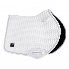 Woof Wear Herringbone Close Contact Saddle Pad (White) Woof Wear Herringbone Close Contact Saddle Pad (White)