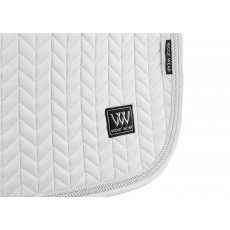 Woof Wear Herringbone Close Contact Saddle Pad (White) Woof Wear Herringbone Close Contact Saddle Pad (White)