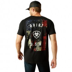 Ariat Men's Faded Bull T-Shirt (Black) Ariat Men's Faded Bull T-Shirt (Black)