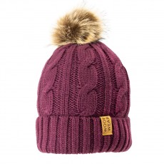Woof Wear Cable Beanie (Plum) Woof Wear Cable Beanie (Plum)