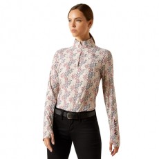 Ariat Women's Lowell 3.0 1/4 Zip Baselayer (Leafy Print) Ariat Women's Lowell 3.0 1/4 Zip Baselayer (Leafy Print)