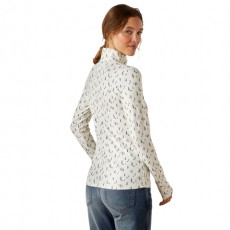 Ariat Women's Lowell 3.0 1/4 Zip Baselayer (Forest Horses) Ariat Women's Lowell 3.0 1/4 Zip Baselayer (Forest Horses)