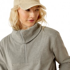 *OUTLET* Ariat Women's Fern 1/2 Zip Sweatshirt (Heather Grey) *OUTLET* Ariat Women's Fern 1/2 Zip Sweatshirt (Heather Grey)