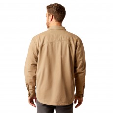 Ariat Men's Rebar Canvas Shirt Jacket (Khaki) Ariat Men's Rebar Canvas Shirt Jacket (Khaki)