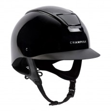 Champion Oval Insight Peaked Helmet (Metallic Black) Champion Oval Insight Peaked Helmet (Metallic Black)