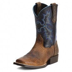 Ariat Youth Tombstone Square Toe Western (Earth/Black) Ariat Youth Tombstone Square Toe Western (Earth/Black)