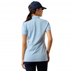 Ariat Womens Bandera 1/4 Zip Short Sleeve Polo (St. Tropez) Ariat Womens Bandera 1/4 Zip Short Sleeve Polo (St. Tropez)