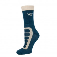 Woof Wear Short Bamboo Tech Riding Sock (Petrol/Stone) Woof Wear Short Bamboo Tech Riding Sock (Petrol/Stone)