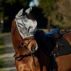 Weatherbeeta ComFiTec Hexi Shield Ride On Fly Mask (Silver) Weatherbeeta ComFiTec Hexi Shield Ride On Fly Mask (Silver)