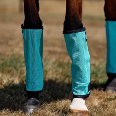 Weatherbeeta ComFiTec Dura-Mesh Fly Wraps (Turquoise/Black) Weatherbeeta ComFiTec Dura-Mesh Fly Wraps (Turquoise/Black)