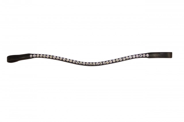 Collegiate Comfitec Crystal Replacement Browband (Brown)