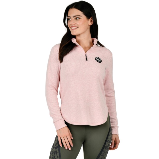 Weatherbeeta Ladies London Layer Long Sleeve Top (Blush)