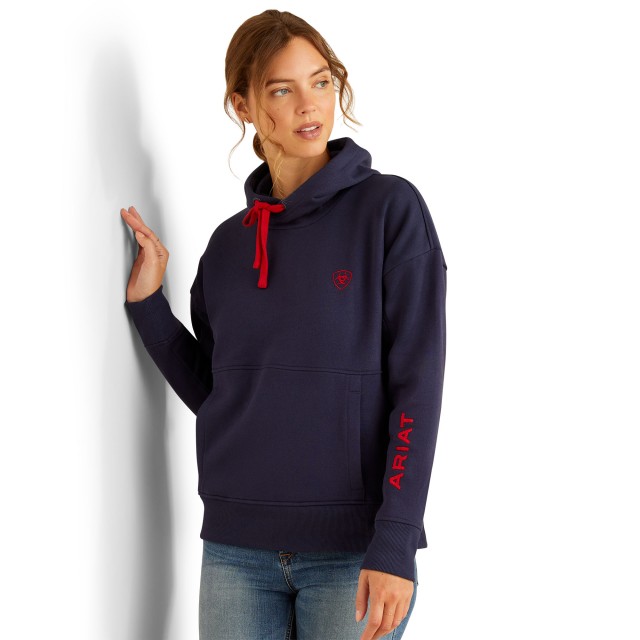 Ariat Women's Rabere Hoodie (Navy Eclipse)