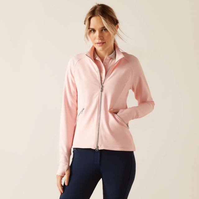 Ariat Women's Bellatrix Full Zip Sweatshirt (First Blush)