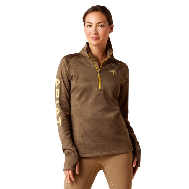 Ariat Women's Tek Team 1/4 Zip (Canteen)