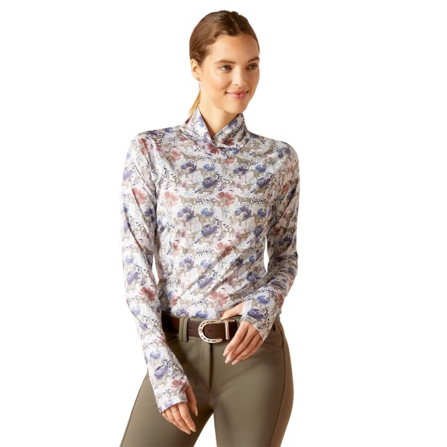 Ariat Women's Lowell Wrap Baselayer (Equine Floral)